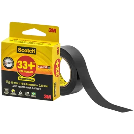 FITA ISOLANTE 19MMX10M  3M SCOTCH